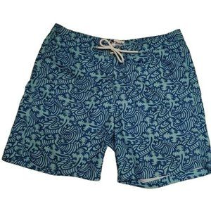 Trunks Surf & Swim CO Swim Surf Trunks Blue Men's Extra Large XL